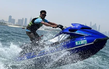 Supercharge Jet Ski Ride DUBAI Views + FREE PICS, VIDS & COFFEE