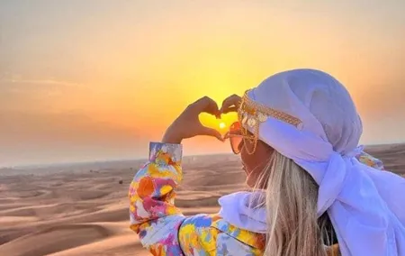 Morning Desert Safari +ATV including sand boarding camel riding