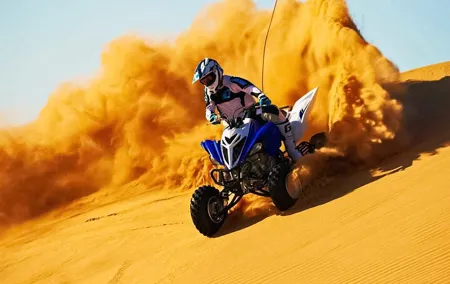 Dubai Desert Safari with ATV Quad Bike, Camel Ride