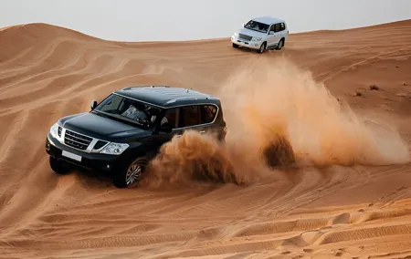 Desert Safari with Dune Bashing | BBQ Dinner | Camel Ride | STD