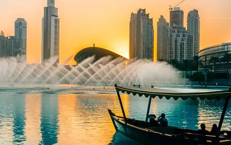 Dubai Fountain Show Lake ride Tickets