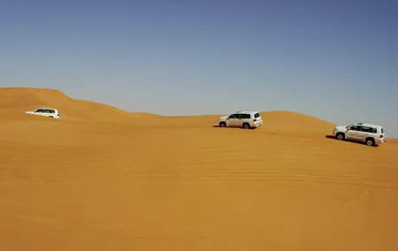 Morning Dubai Red Dunes Safari With Camel Ride & Sand boarding