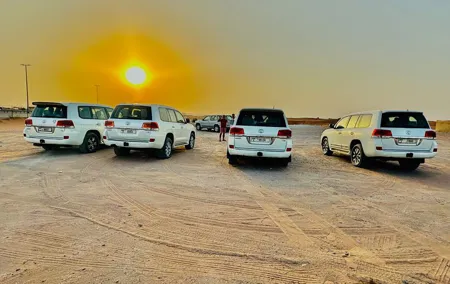 Premium Dune Bashing Safari Red Sand Sunset Photography