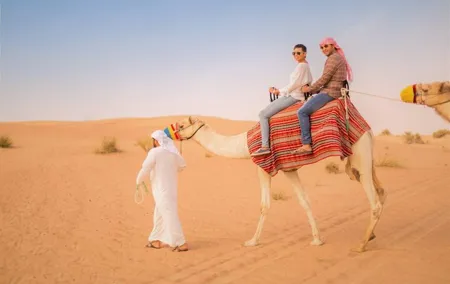 Private Morning Desert Safari With Camel Ride & Sand Boarding