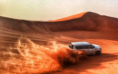 Desert 4x4 Safari, Complimentary ATV ride, Camel Ride, BBQ Dinner & Live Shows