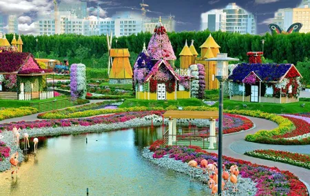 Dubai Miracle Garden With Optional Transfers