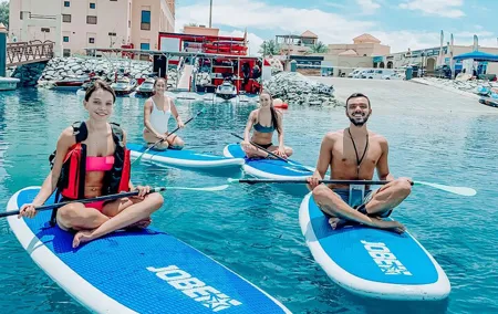 Stand Up Paddle Board 1h + cafe @POPEYE JETSKI in Dubai