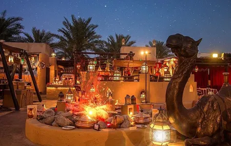 Private Red Dune Desert Safari with Extensive Bab al shams Dinner