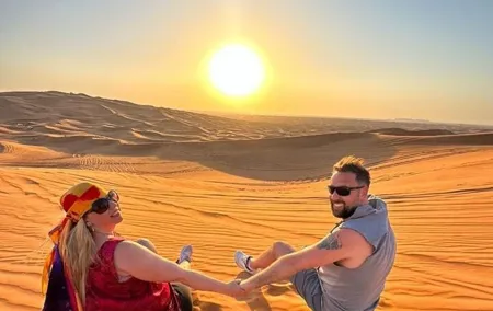 Dubai Evening Desert Safari w/ Barbeque Dinner, Camel Ride & Show
