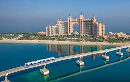 2 Hour View at The Palm Ticket and One Way Monorail with Transfer