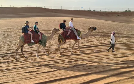 Dubai Sunset Camel Ride with Desert Safari