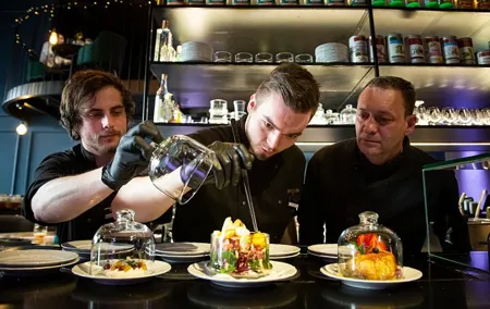 Czech Tapas with Unlimited Beverages at Stylish Restaurant Bar