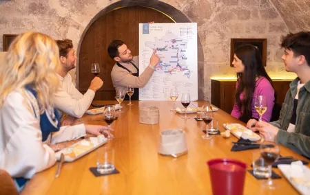 Paris - Ten Wines and Ten Cheeses Tasting in a Royal Cellar