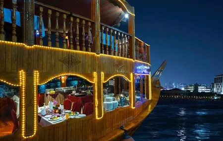 Dubai Creek Dhow Cruise Dinner