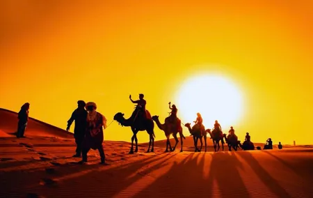 Sunset Safari tour with Dune Bashing and Camel Rides ATV optional