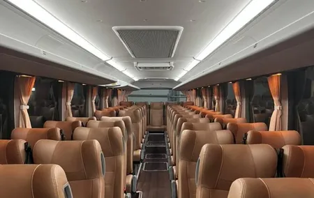 Bus rent for Dubai full day chauffer groups for events or tour