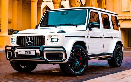 Full Day Rental Mercedes G63 AMG in Dubai