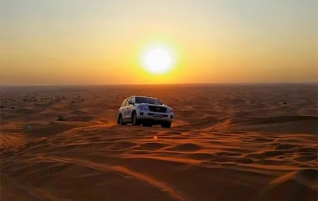 4 Hours Guided Dubai Morning Desert Safari with Camel Riding