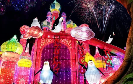Dubai Glow Garden + Dino Park and Magic Park Admission Ticket