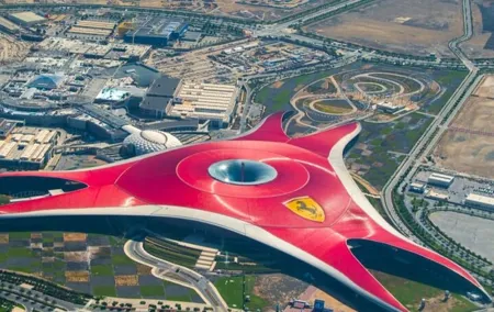 Abu Dhabi City Tour with Yas Island 2 Park Access with Transfers