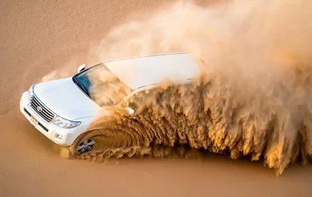 4x4 Desert Safari With Dinner and Private Pick up