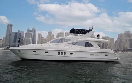 3 Hours 66ft Luxury Majesty Yacht in West Marina - Dubai