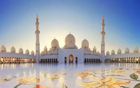 Combo Tour: Dubai Morning Desert Safari & Evening Sheikh Zayed Grand Mosque Tour