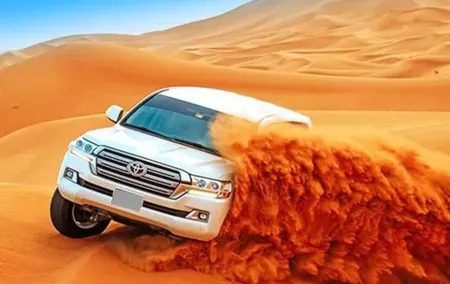 Dubai Desert Safari with Buffet BBQ Dinner and Traditional Shows