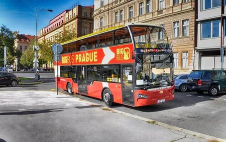 Big Bus Prague Hop-On and Hop-Off Bus Tour with River Cruise