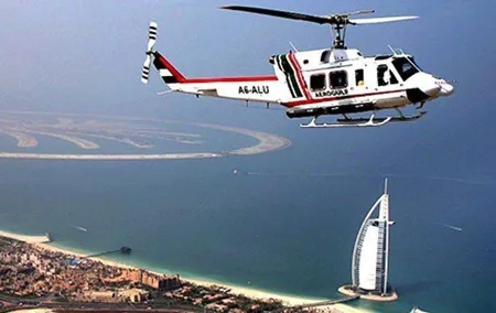 Dubai Helicopter Tours ( 12 Minutes Flight )