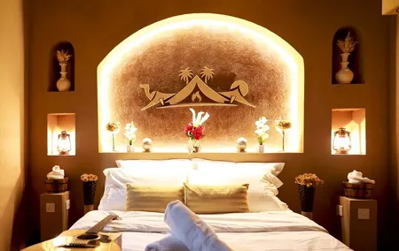 Overnight Sandy Room Stay at Arabian Desert Tour
