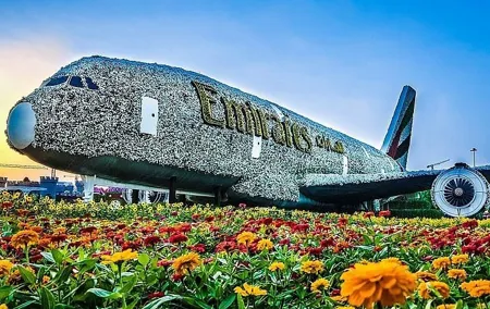 Dubai Miracle garden with optional transport