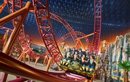 IMG Worlds of Adventure Ticket and Meal Voucher Dubai