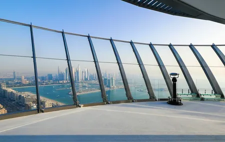 Half day Dubai private city tour&The palm view observatory ticket