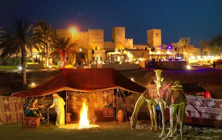 Royal Desert Fortress Dinner without Dune Bashing