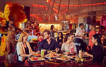 Dinner in Saffron Atlantis The Palm with Private Transfers