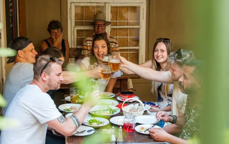 One Prague Tour: Old Town Road with local Food & Beer ️