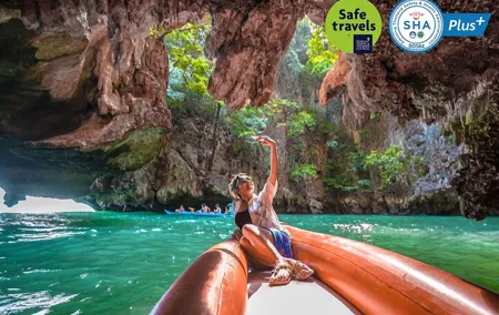 Jame Bond, Panyee Island, Hong Island and Naka Island by Speedboat From Phuket