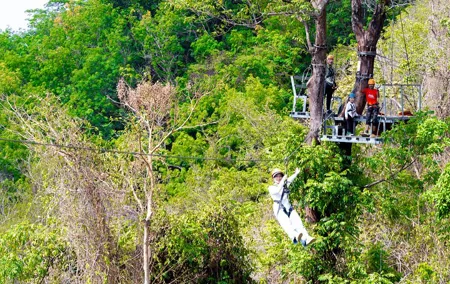 Zipline and ATV Skyline Adventure Phuket Include Pickup Transfer
