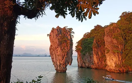 Phuket Sunset Big Boat Trip To Phang Nga Bay & James Bond Island