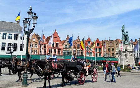 Bruges Highlights & Hidden Gems Small-group from Paris by Minivan