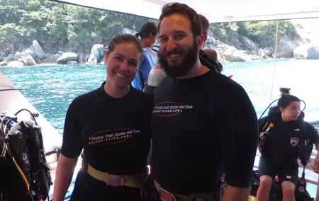 Refresher scuba diving trip, 3 dives at Racha Noi and Racha Yai