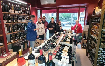 Wine tasting Paris Saint Germain des Pres