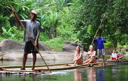 Bamboo Rafting with ATV Ride Experience Tour from Phuket