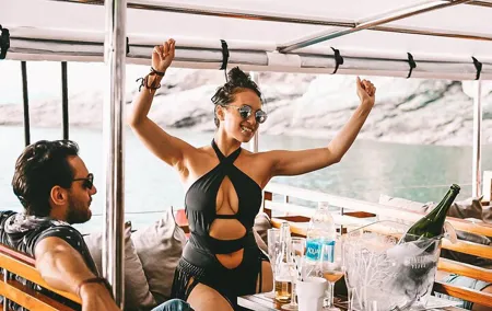 Freedom Party Boat Cruise By HYPE Boat Club Phuket - Include Pickup Transfer