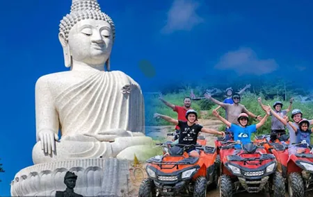 Phuket Great ATV Bike with Big Buddha Tour