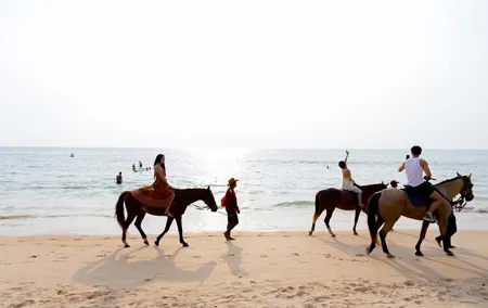 Phuket Beach and Horse Rides 1 Hour Experience