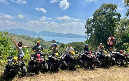 Phuket Skyline Flying by the Sea Zipline and ATV Adventure