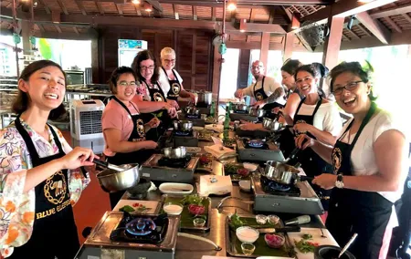 Blue Elephant Thai Cooking Class with Market Tour in Phuket