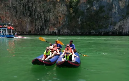 James Bond Island by Big Boat including with Lunch and Canoeing